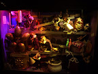 Unfortunately no photo are allowed inside the factory. But this makeup scene shows the basic process of it.