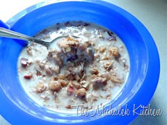 Cinnamon Apple Crunch for cold cereal