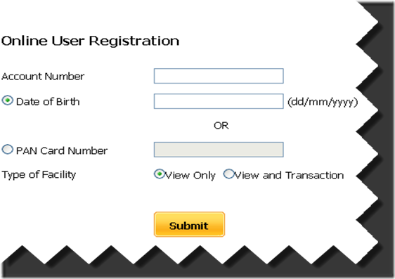 On-line Registration for PNB Internet Banking