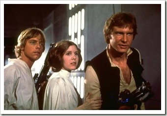 Luke, Leia & Han