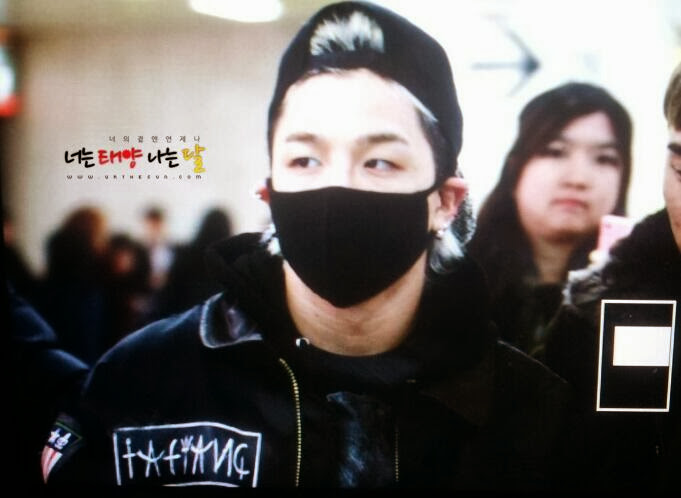 Big Bang - Gimpo Airport - 18nov2013 - Tae Yang - Fan - Urthesun - 01.jpg