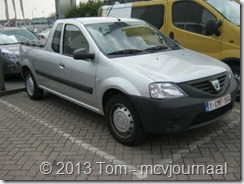 Dacia Logan Pick Up in Belgie 01