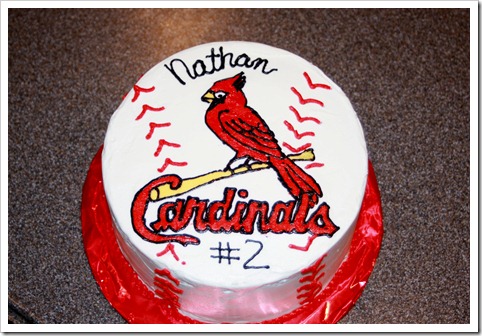 Nathan's Cardinals Cake (2) Nathan's Cardinals Cake (2)
