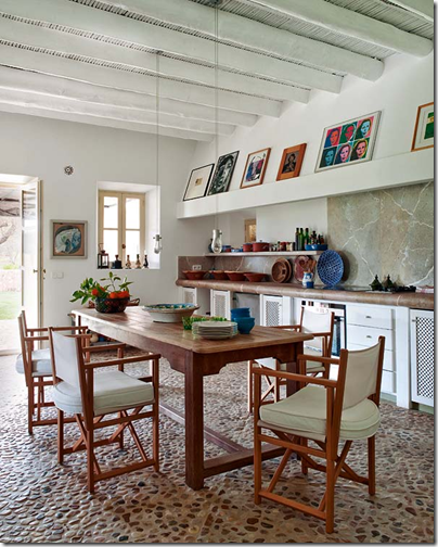 Girona Spain kitchen via inspiring interiors blog