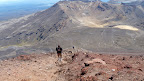Aufstieg auf den Mt. Ngauruhoe (2287 m); Tongariro Northern Circuit, Tag 1.