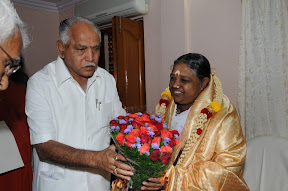 With Sri Mata Amritanandamayi