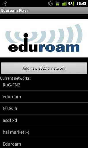 Eduroam Fixer Donate