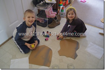 Creating our own shields - hands on homeschool history Creating our own shields - hands on homeschool history