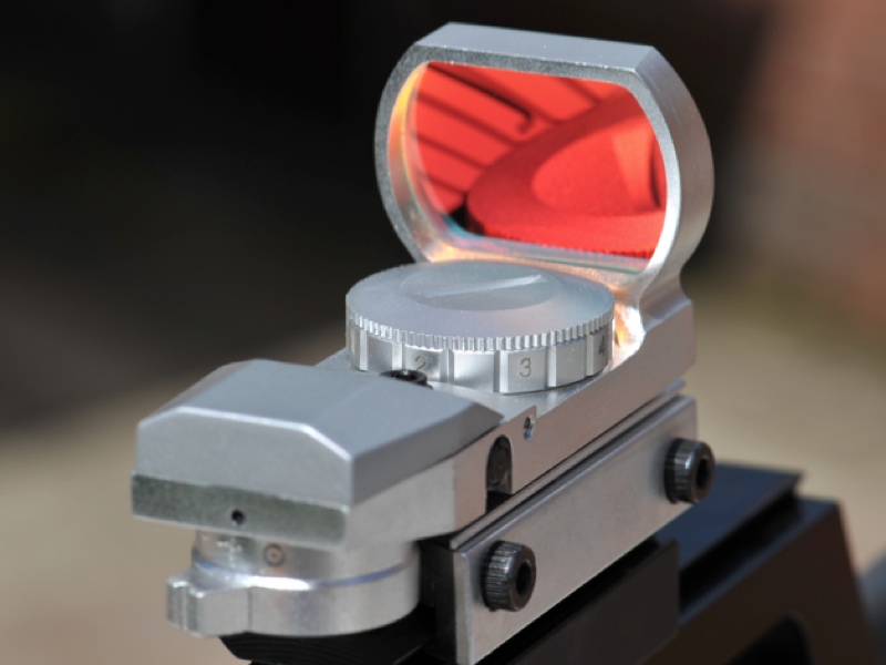 Red Dot Reflex Sight, Silver for Airguns Airsoft In UK eBay