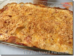 ham & potatoes - The Backyard Farmwife