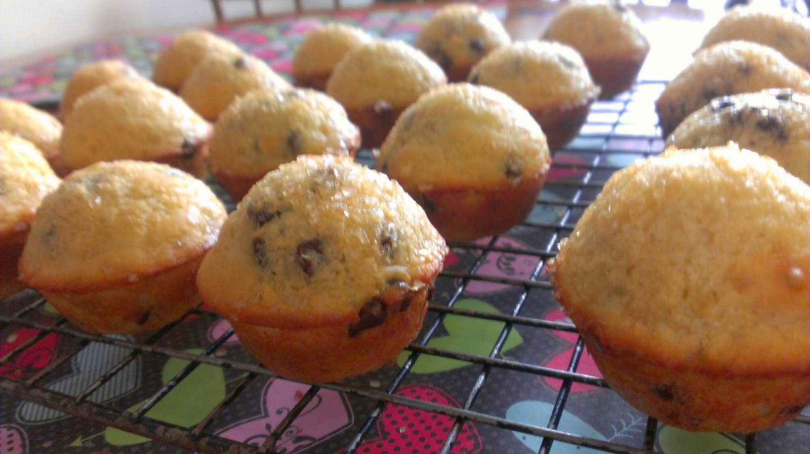 Hollie's Happy Hobbies Mini Chocolate Chip Pancake Bites