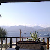 The stunning view from The Deck - the restaurant above our dive shop.