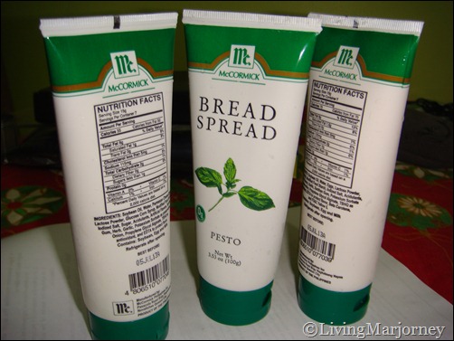 McCormick Bread Spread: No-mess Squeezable Tubes