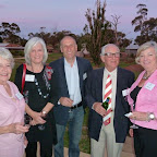 Gypsey Sandow, Di and Neil Andary, John Sandow and Cathie Wilson