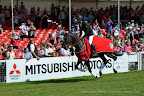 Jonathan Paget (NZL) riding Clifton Promise wins the Badminton Horse Trials 2013