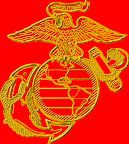 USMC FLAG APPLIQUE'<br />
18"<br />
145,000 Stitches