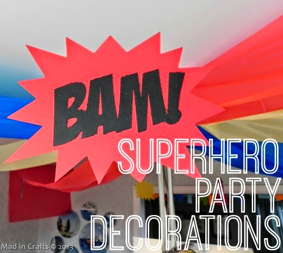 Superhero Party Decorations Superhero Party Decorations