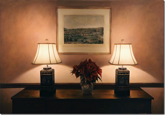 Dan-witz-Park Ave Lobby Lamps with Poinsettia