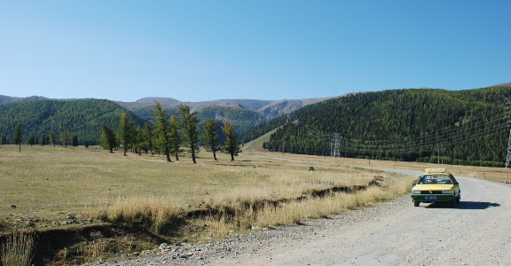 Tianshan - Paysage du pied de la montagne
