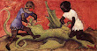 Aurora Consurgens Manuscript Fig6 Two People Have Overcome A Dragon