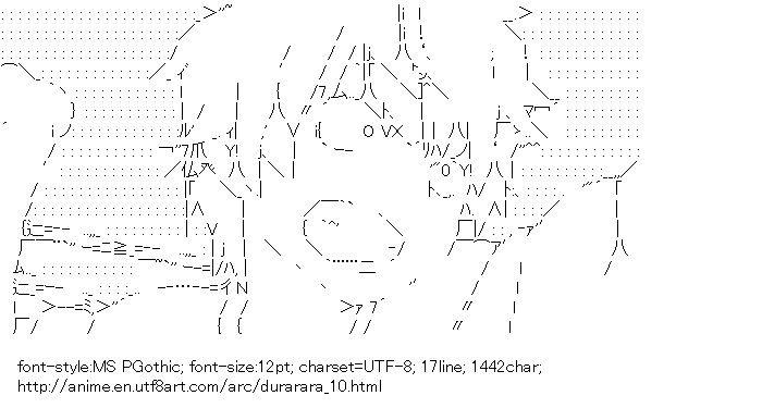 Durarara!!,Heiwajima Shizuo