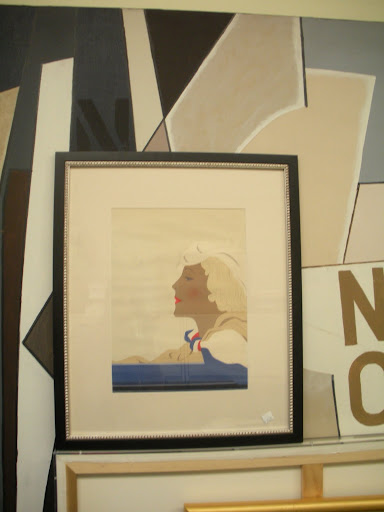 This is a great retro print, and I like the frame it comes in as well.