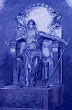 Odin Enthroned With Huginn And Muninn