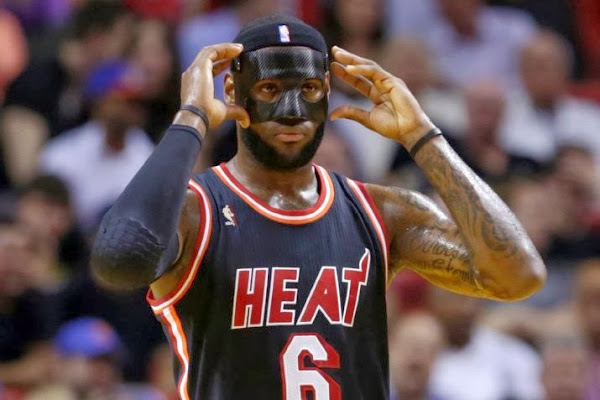 LeBron Goes BaneJames on the Knicks in Carbon Fiber Mask