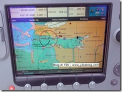 Schermata AIS su Plotter Raymarine E80