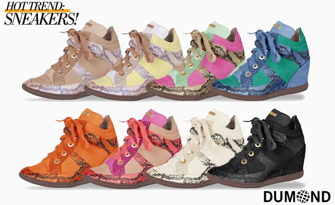 Sneakers Dumond salto embutido verao 2013