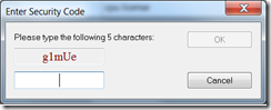 enter security code enter security code
