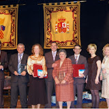 Alcalde y Concejal de Cultura y Juventud, ganadores de los premios y Ju rado Callificador.