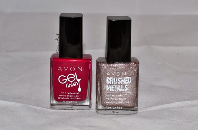 Avon | Gel Finish 7 in 1 Nail Enamel in Very Berry and Brushed Metals in  Lilac Quartz with Nail Art | Cosmetic Proof | Vancouver beauty, nail art  and lifestyle blog