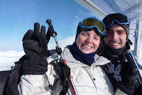Ingrid and Aubain in the bubble