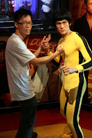 John taking on Bruce