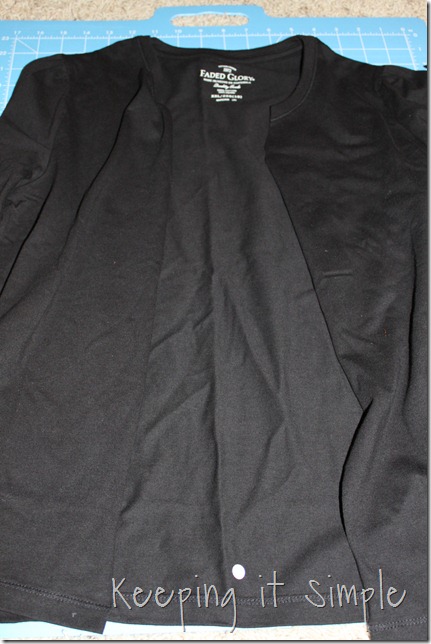 t-shirt to cardigan (3)