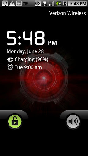 Droid X Eye Live Wallpaper