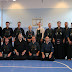 Kendo seminar in Riga 2006. Mikko Salonen, Markus Frey, Susanna Porevuo