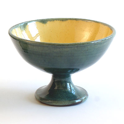 I thought this bowl would be perfect for serving a Mexican favorite -- fried ice-cream sundaes. (emiliaceramics.com)