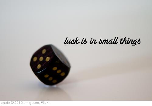 'luck is in small things(42/365)' photo (c) 2010, tim geers - license: http://creativecommons.org/licenses/by-sa/2.0/