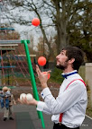 Hullabaloo Offaly's Children's Arts Festival 2007. Juggling with Emihin Short,