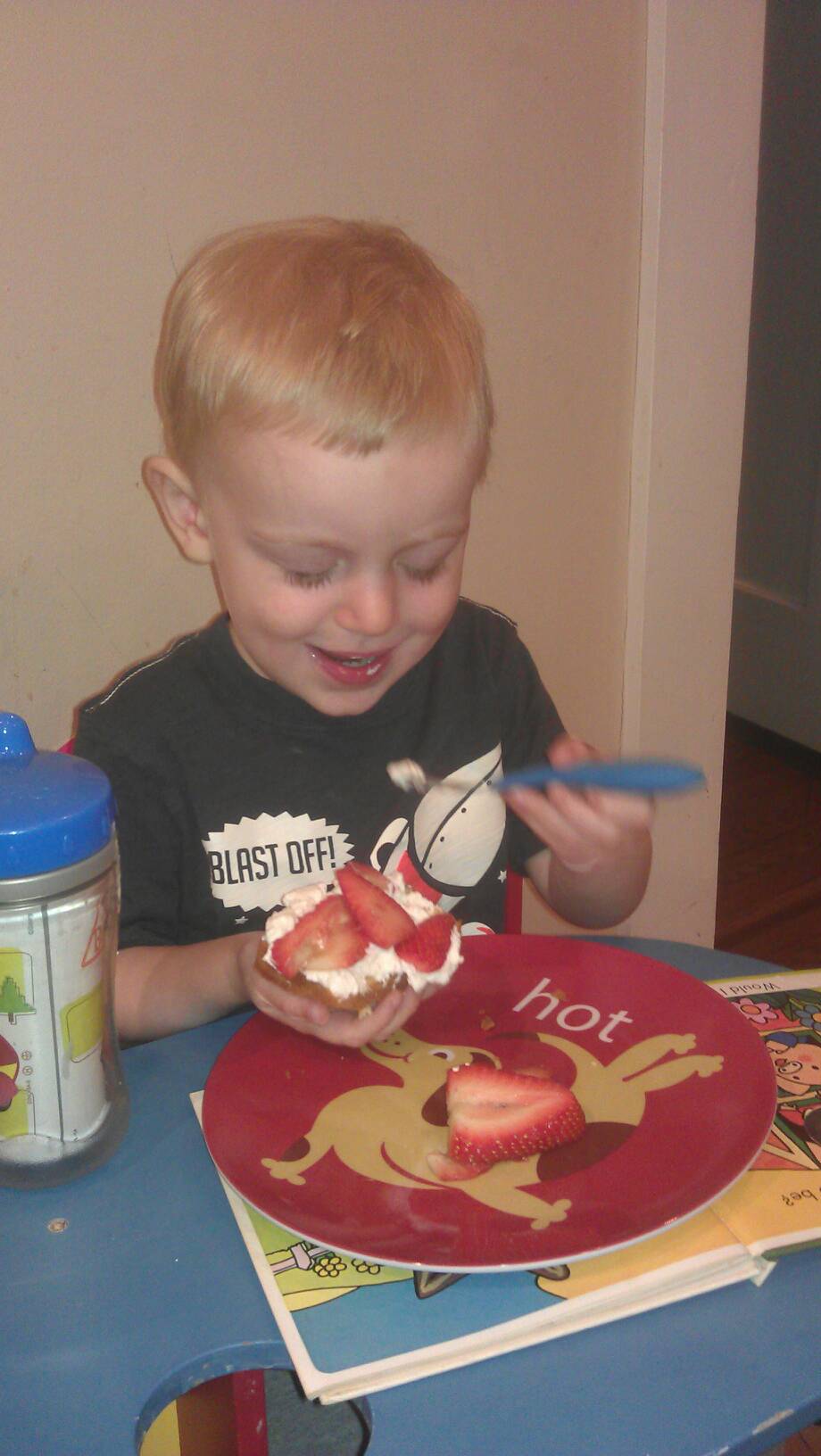 Strawberry shortcake like the pokey little puppy