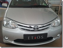 Toyota Etios Sedan Front