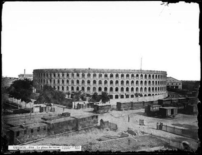 plaza de toros 1870