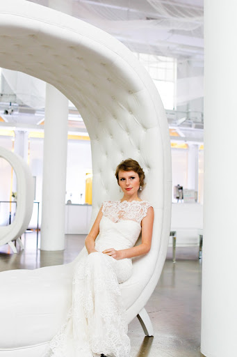 This stunning globe sofa is from Luxe Rentals NYC.