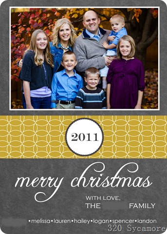 2011 christmas card blog