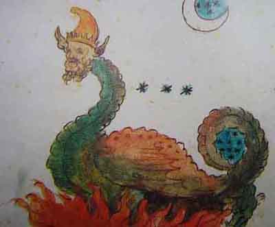 Nostradamus Book 1689 Illustration Part Two, Nostradamus