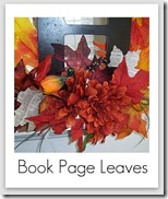 book page leaves