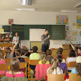 Dopravn&iacute; v&yacute;chova - beseda pro ž&aacute;ky 4. ročn&iacute;ku, 14. dubna 2009