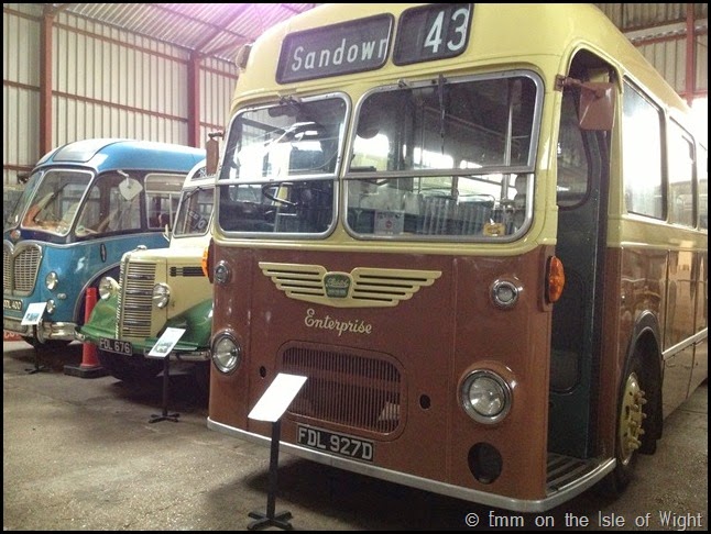 Vintage Buses at Isle of Wight Bus Museum